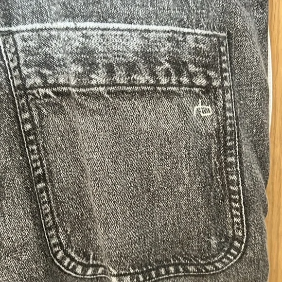 rag & bone Liquid Miramar Overall Size M - the popular "sweatpants jeans" - Picture 7 of 12